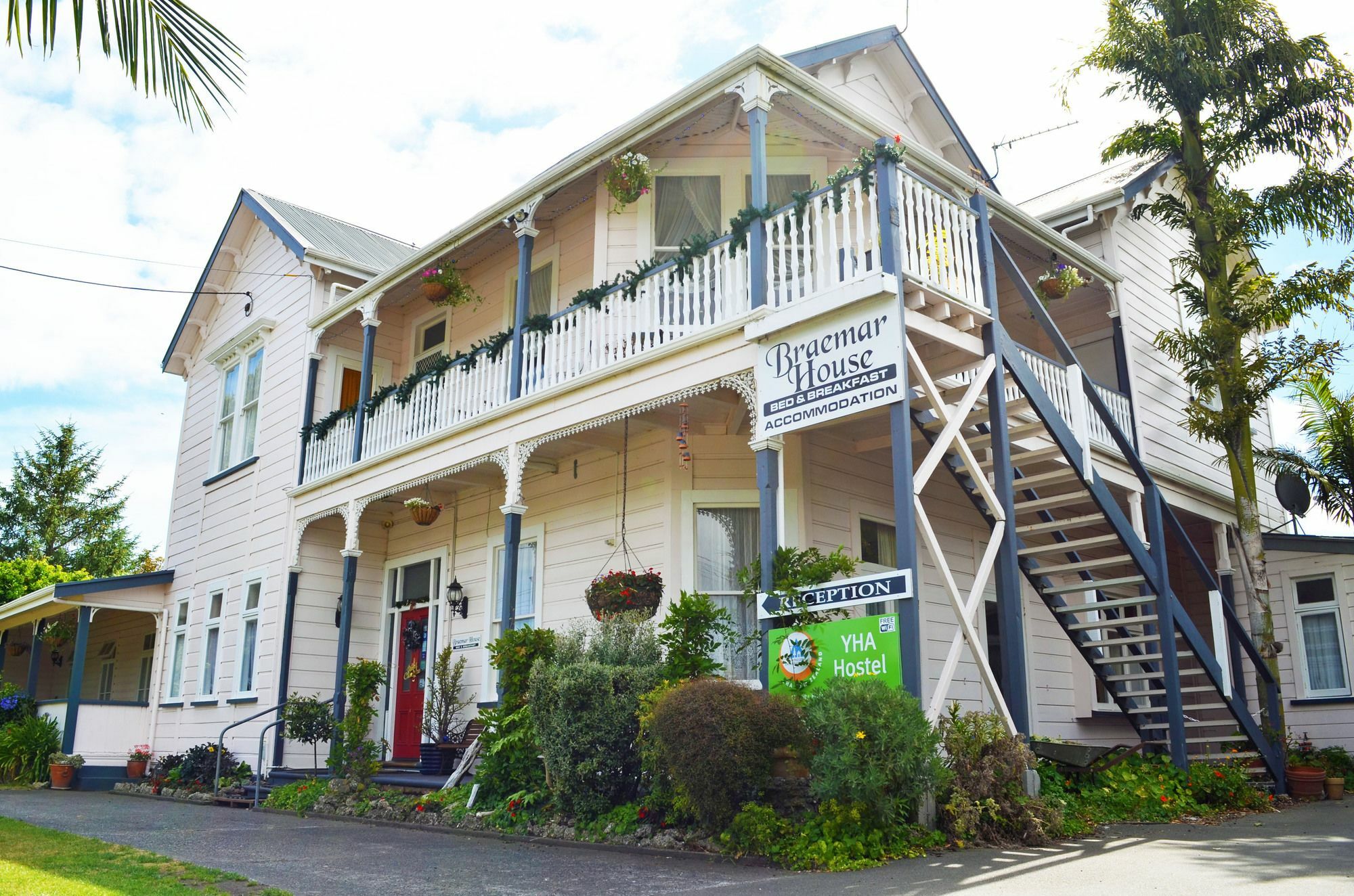 Braemar House B&B And Yha Hostel Whanganui Εξωτερικό φωτογραφία