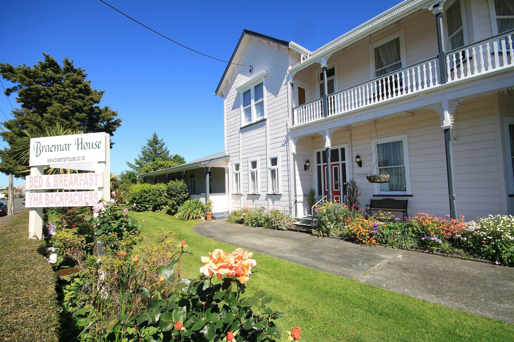 Braemar House B&B And Yha Hostel Whanganui Εξωτερικό φωτογραφία
